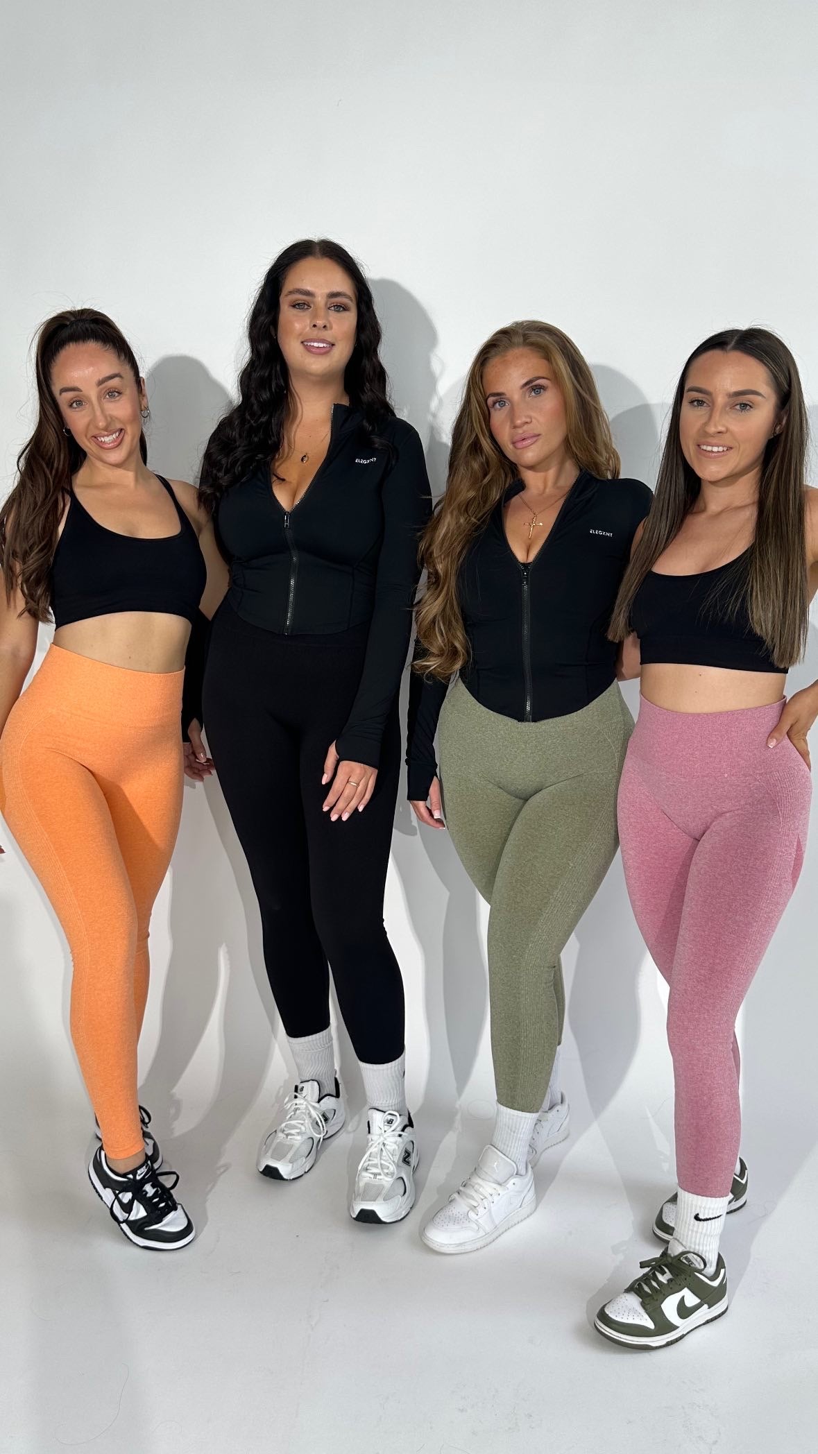 Peach Khaki Leggings – Elegxnt Clothing